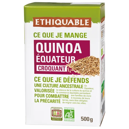 Quinoa Equateur Bio
