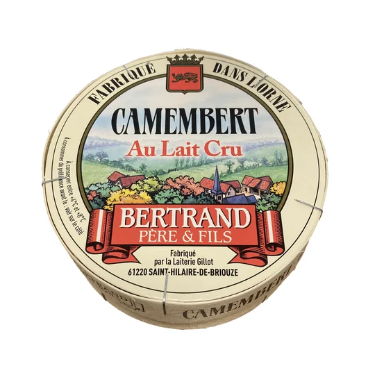 Camembert Bertand Lait Cru
