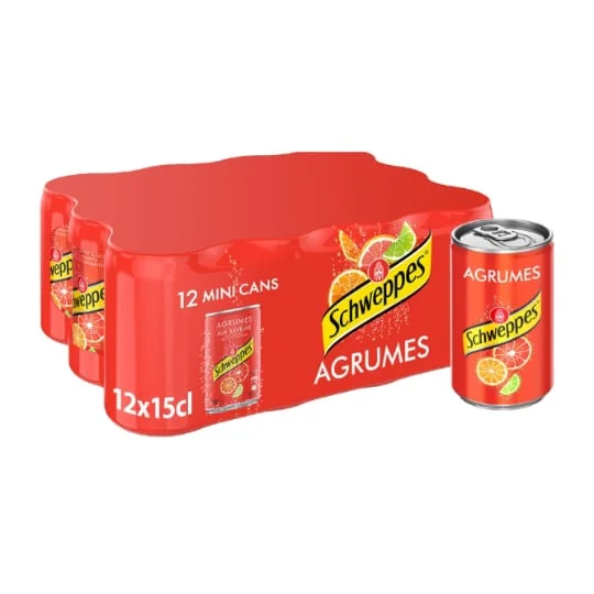 Soda saveur agrumes