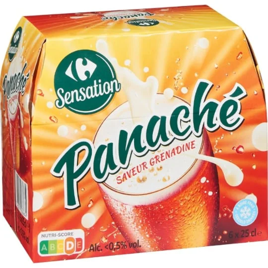 Panaché saveur grenadine