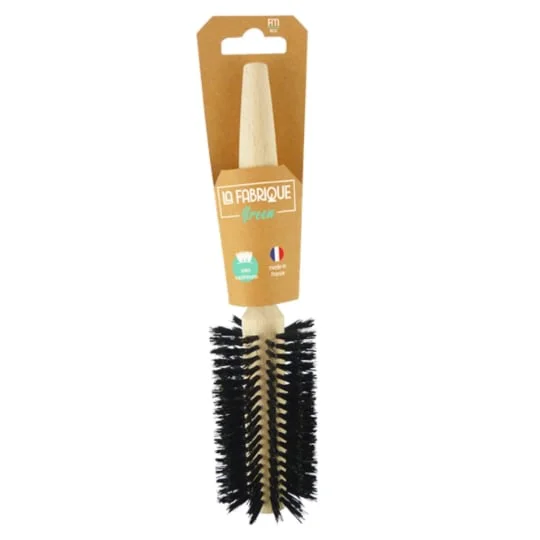 Brosse Cheveux carré en bois