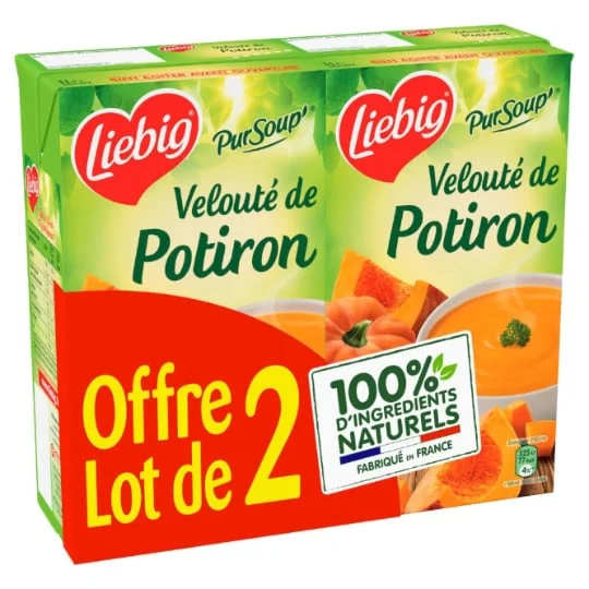 Soupe velouté potiron