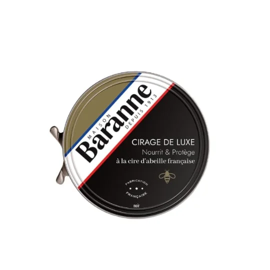 Cirage de luxe à la cire d'abeille - Noir