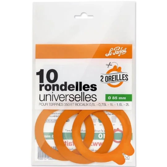 Rondelles universelles 2 oreilles D85 mm