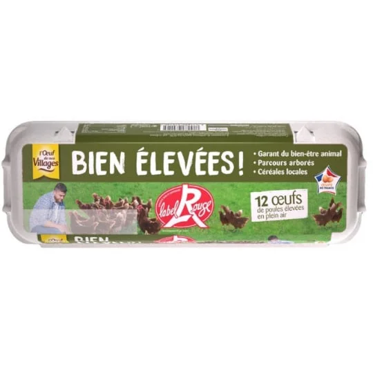 Oeufs de Plein Air Label Rouge