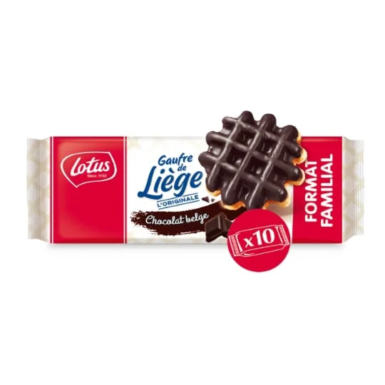 Gaufres de liège au chocolat