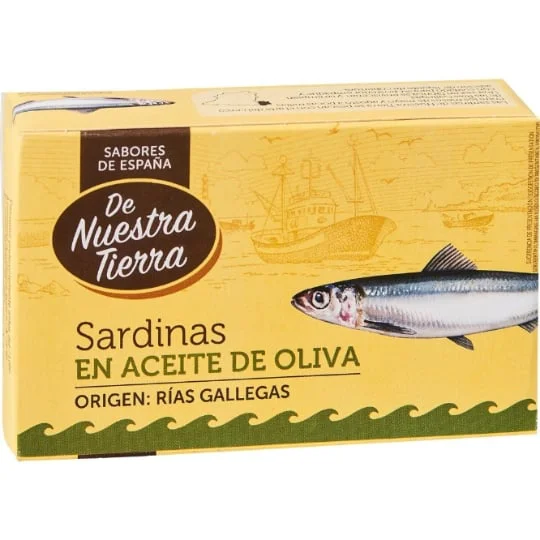 Sardines à l'huile d'olive