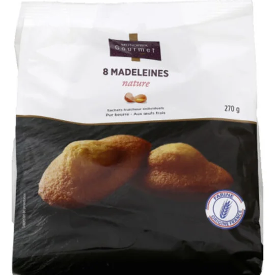 Madeleines nature