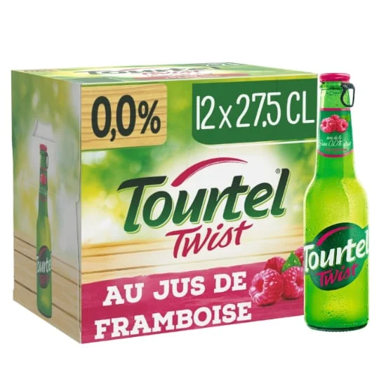 Bière au jus de Framboise Sans Alcool Twist