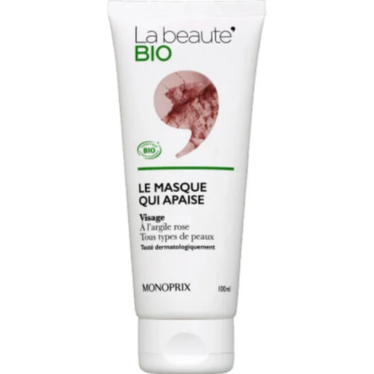 Masque visage argile apaisant