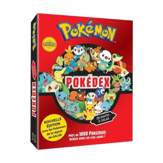 Livre Pokémon - Pokédex de Kanto à Galar