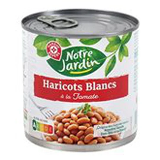 Haricots blancs A la tomate