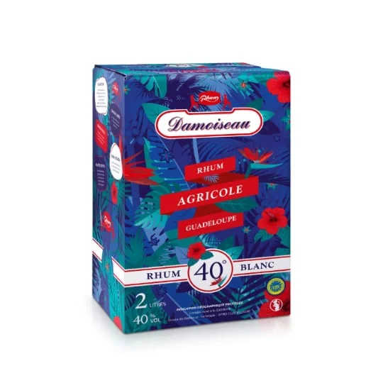 Rhum blanc agricole Guadeloupe