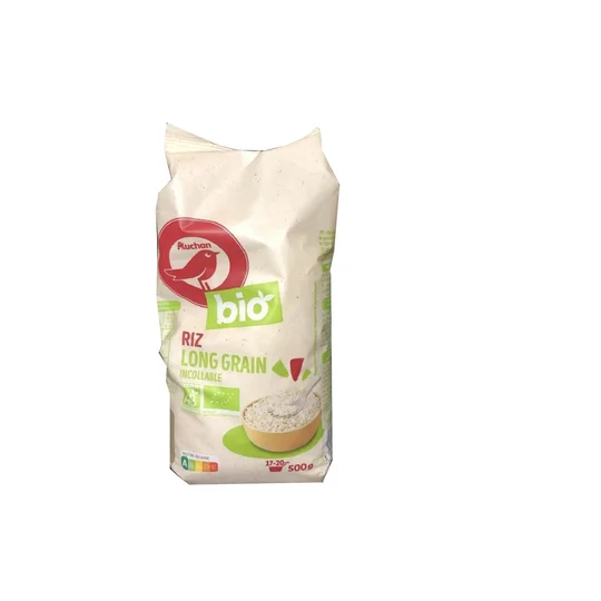 Riz long grain incollable