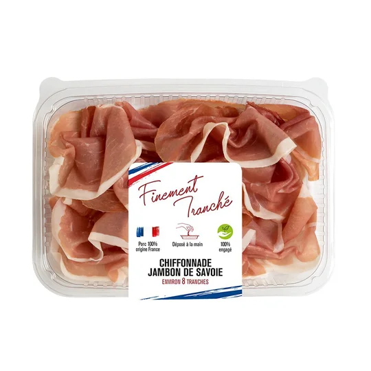 Chiffonnade de jambon de Savoie