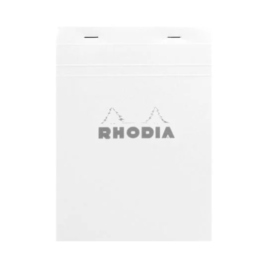 Bloc notes Premium blanc A5 RHODIA