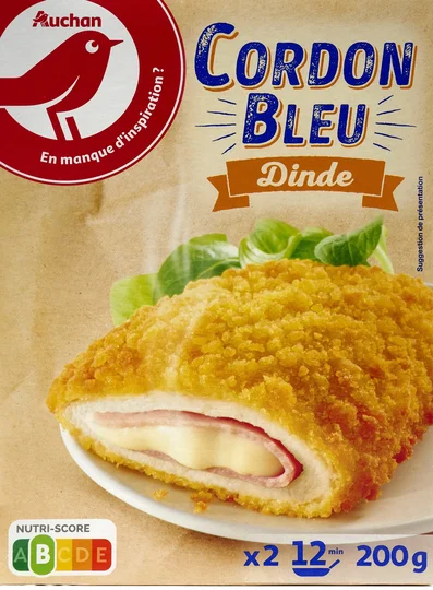 Cordon bleu de dinde