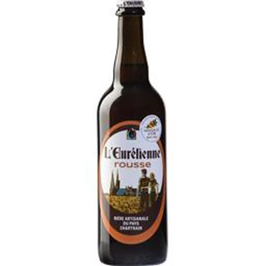 Bière artisanale rousse 6.5% vol.