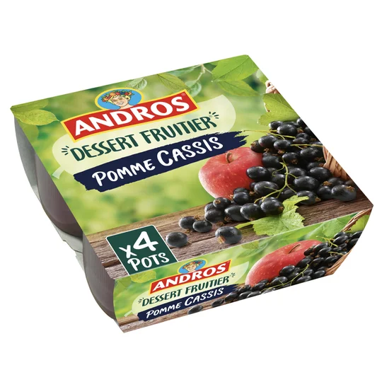 Dessert fruitier Pomme Cassis