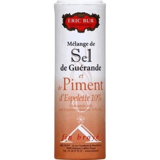 Sel de Guérande & piment d'Espelette