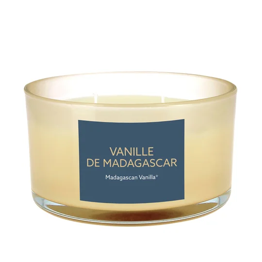 Bougie 3 mèches Vanille