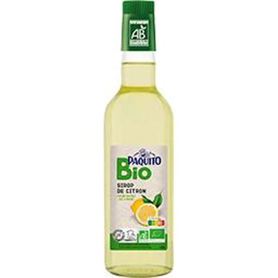Sirop de citron BIO