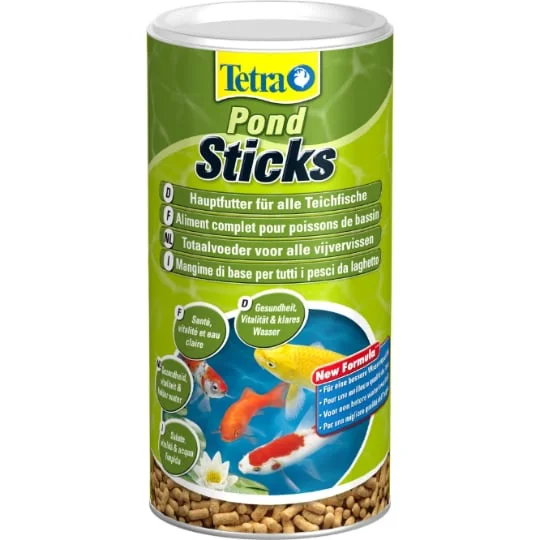 Sticks pour poisson de bassin