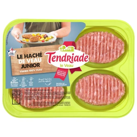 Steaks hachés de veau junior