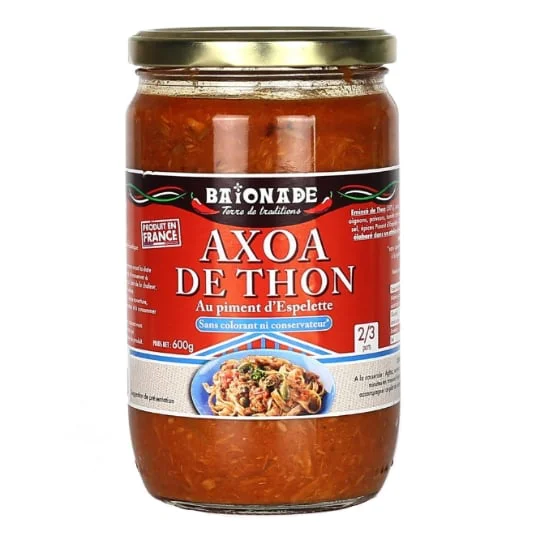 Plat cuisiné Axoa de thon blanc