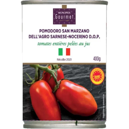 Tomates pelées