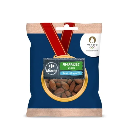 Amandes grillées sans sel ajouté Jeux Olympiques
