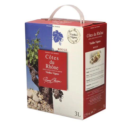 Vin rouge AOP Côtes-du-Rhône vieilles vignes