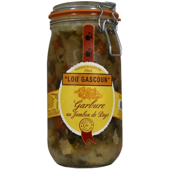 Garbure au jambon de pays