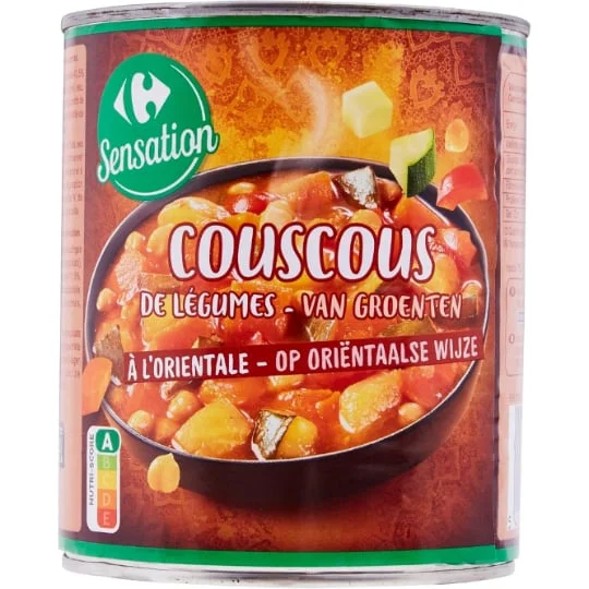 Coucous de légumes à l'orientale