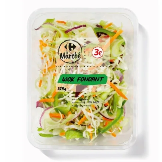 Mélange de légumes wok fondant