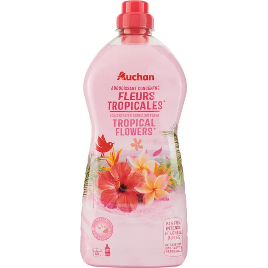 Adoucissant concentré fleurs tropicales