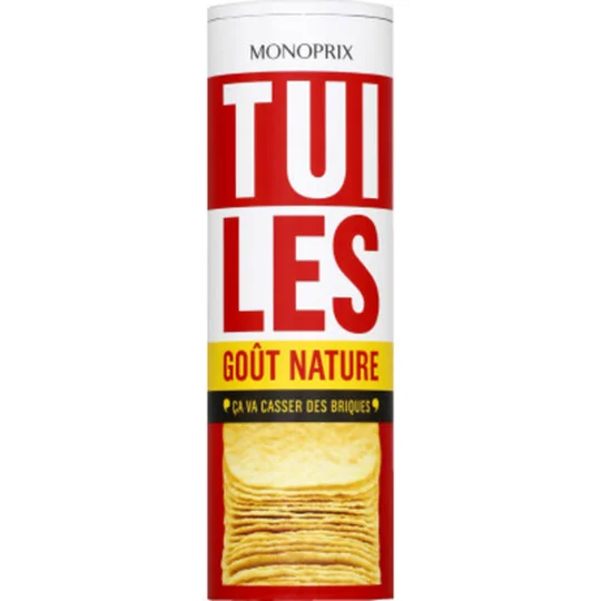 Tuiles goût nature