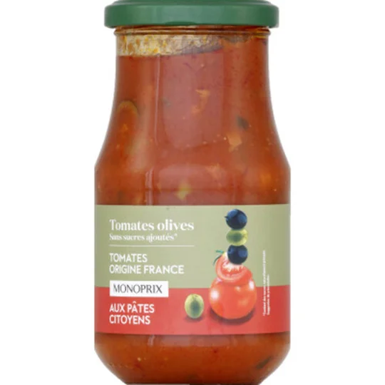 Sauce tomate olives
