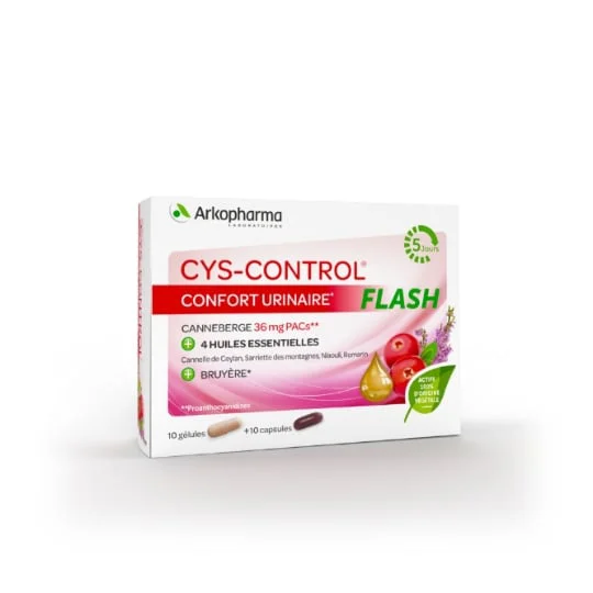 Cys-control Flash 20 gélules