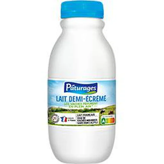 Lait demi-écrémé