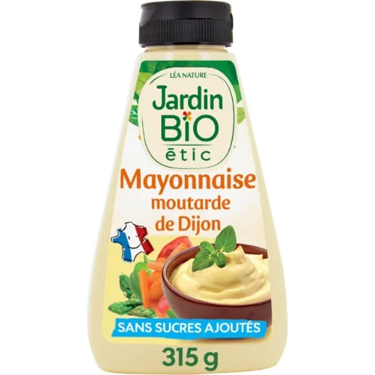 Mayonnaise à la moutarde de Dijon sans sucres ajoutés