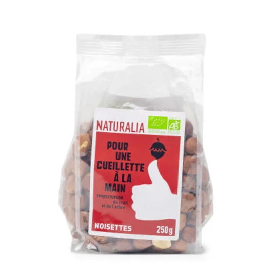 Noisettes Décortiquées Bio