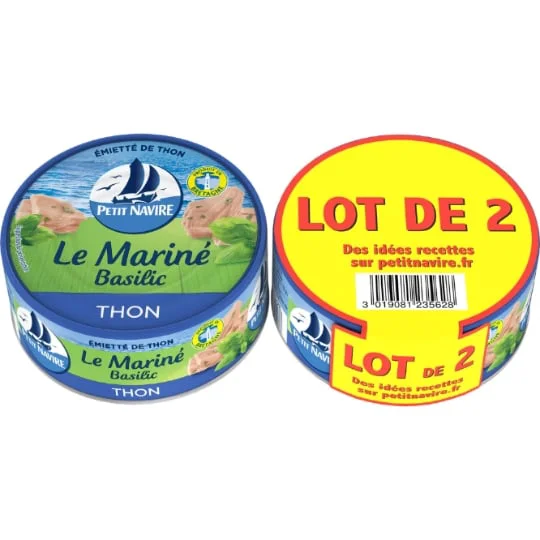 Miettes de thon au basilic