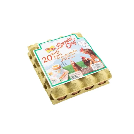 Oeufs de Plein Air Calibre Moyen