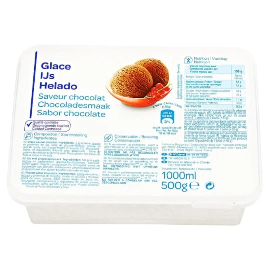 Glace chocolat