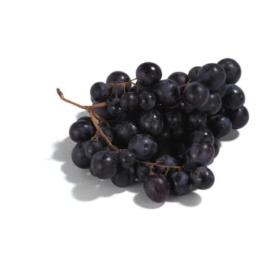 Raisin noir sans pesticide