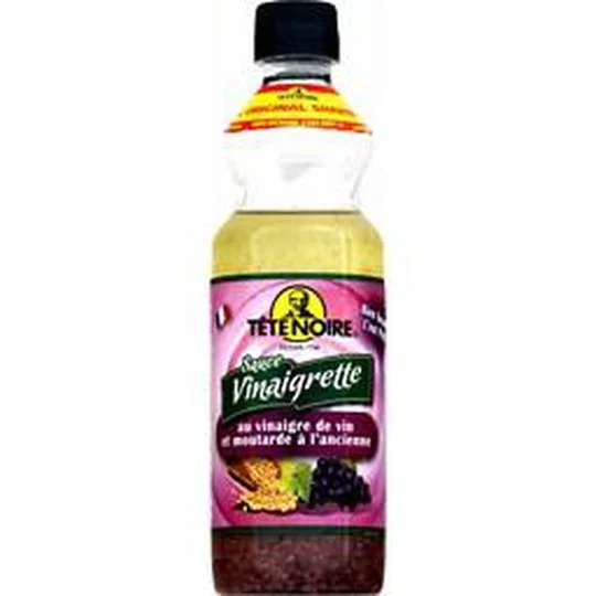 Sauce vinaigrette vinaigre de vin & moutarde à l'ancienne