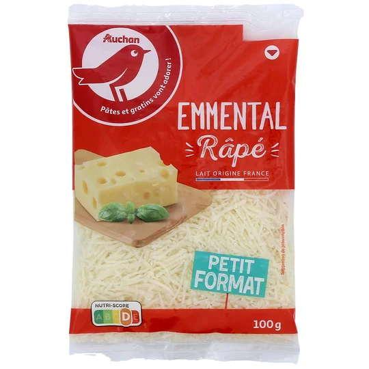 Emmental râpé français