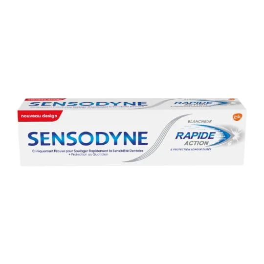Dentifrice Rapid Action blancheur
