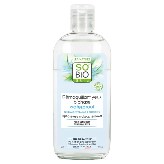 Démaquillant yeux biphase waterproof BIO